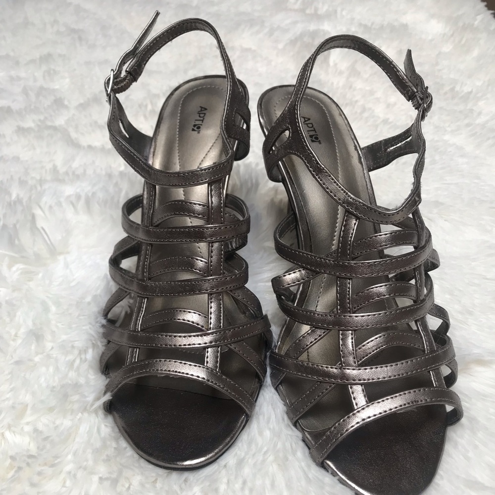 Apt 9 evening shoes.  Worn only once